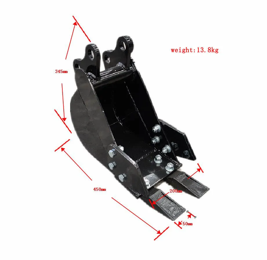 TYPHON 200mm Narrow Bucket Set – image 2