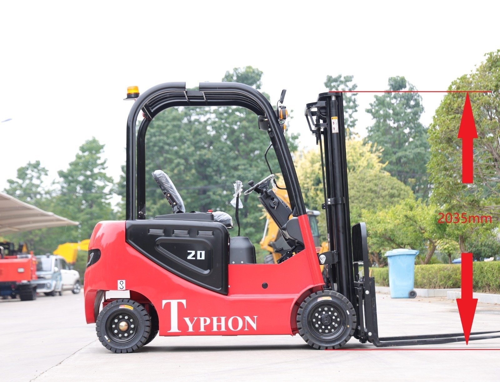 TYPHON VIGOR 2 Ton Electric Forklift – image 4