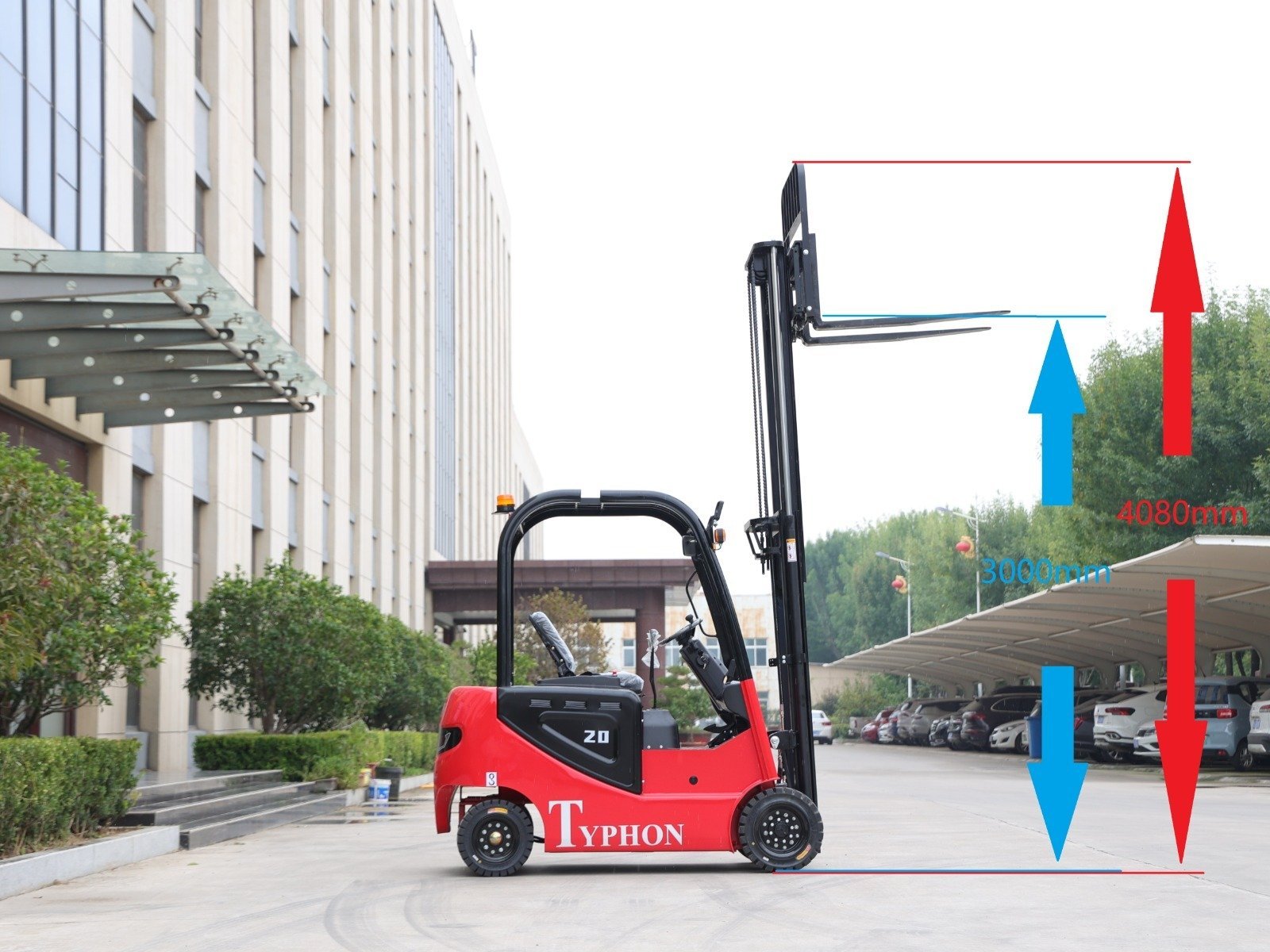 TYPHON VIGOR 2 Ton Electric Forklift – image 5
