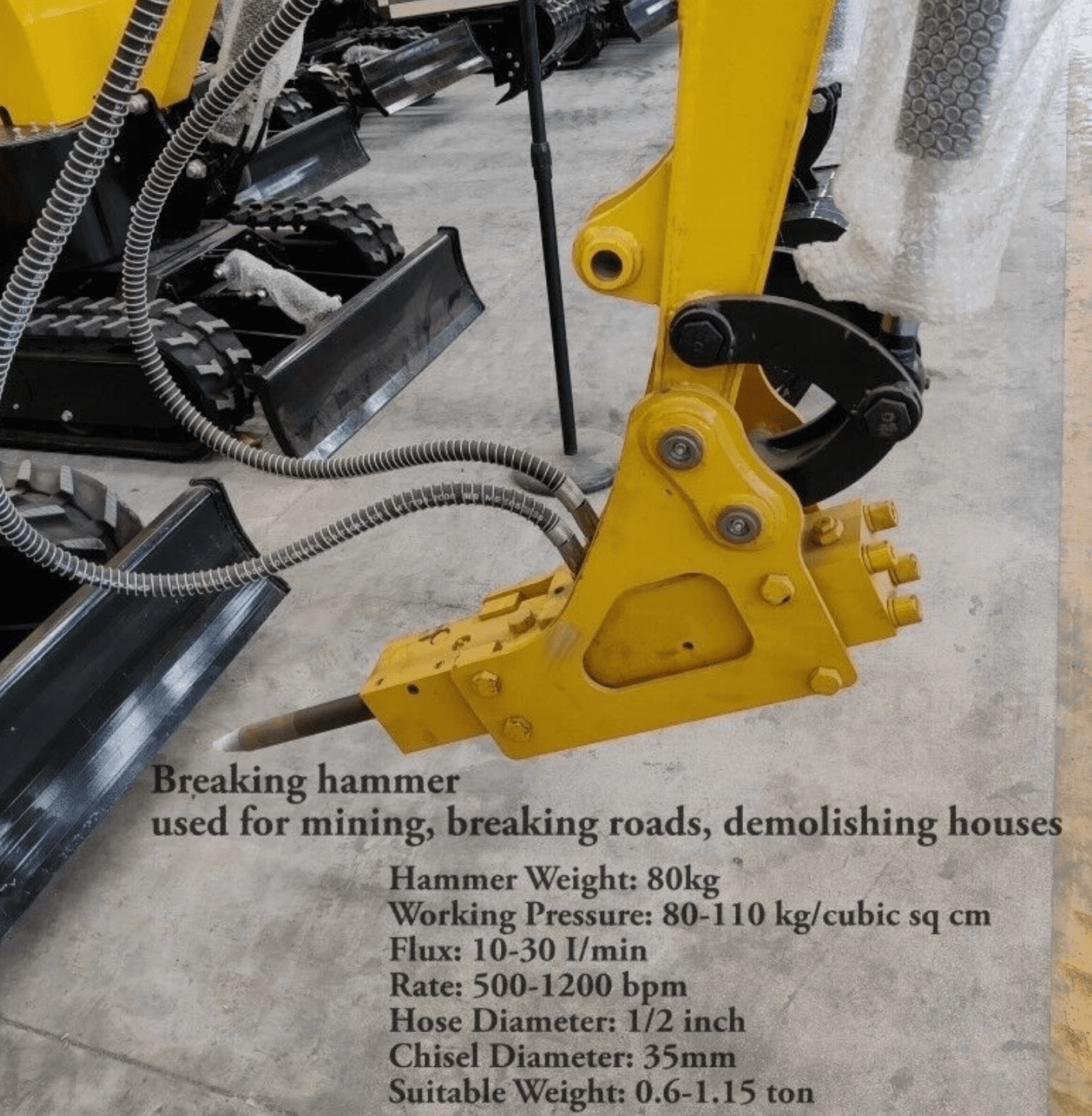 Mini Excavator 5-in-1 Attachment Kit – image 4