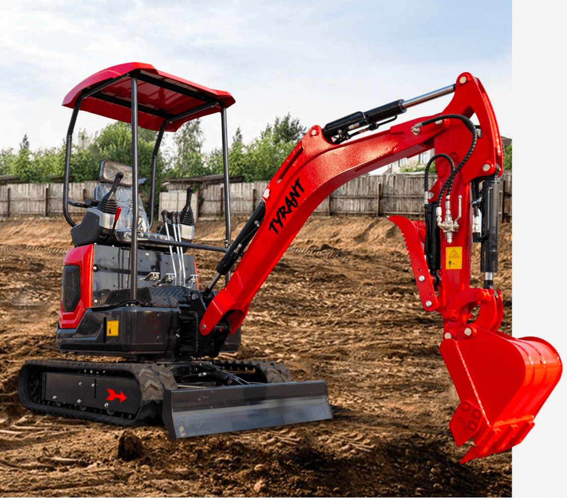 TYRANT 17 Kubota Mini Excavator – image 7