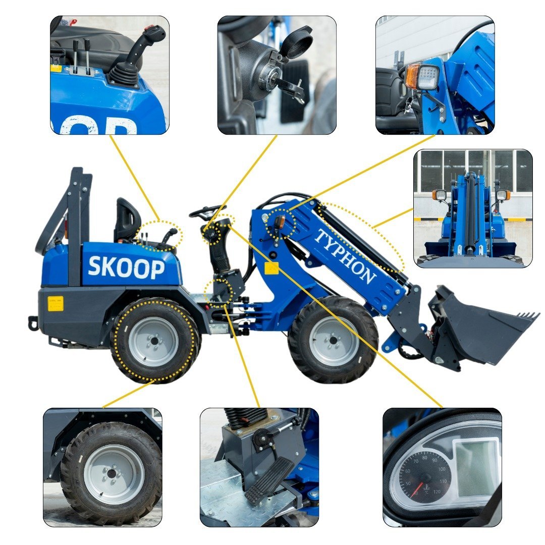 TYPHON Telescopic Wheel Loader 1 Ton – image 3