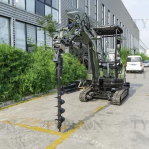 Mini Excavator 7.9in Auger Attachment
