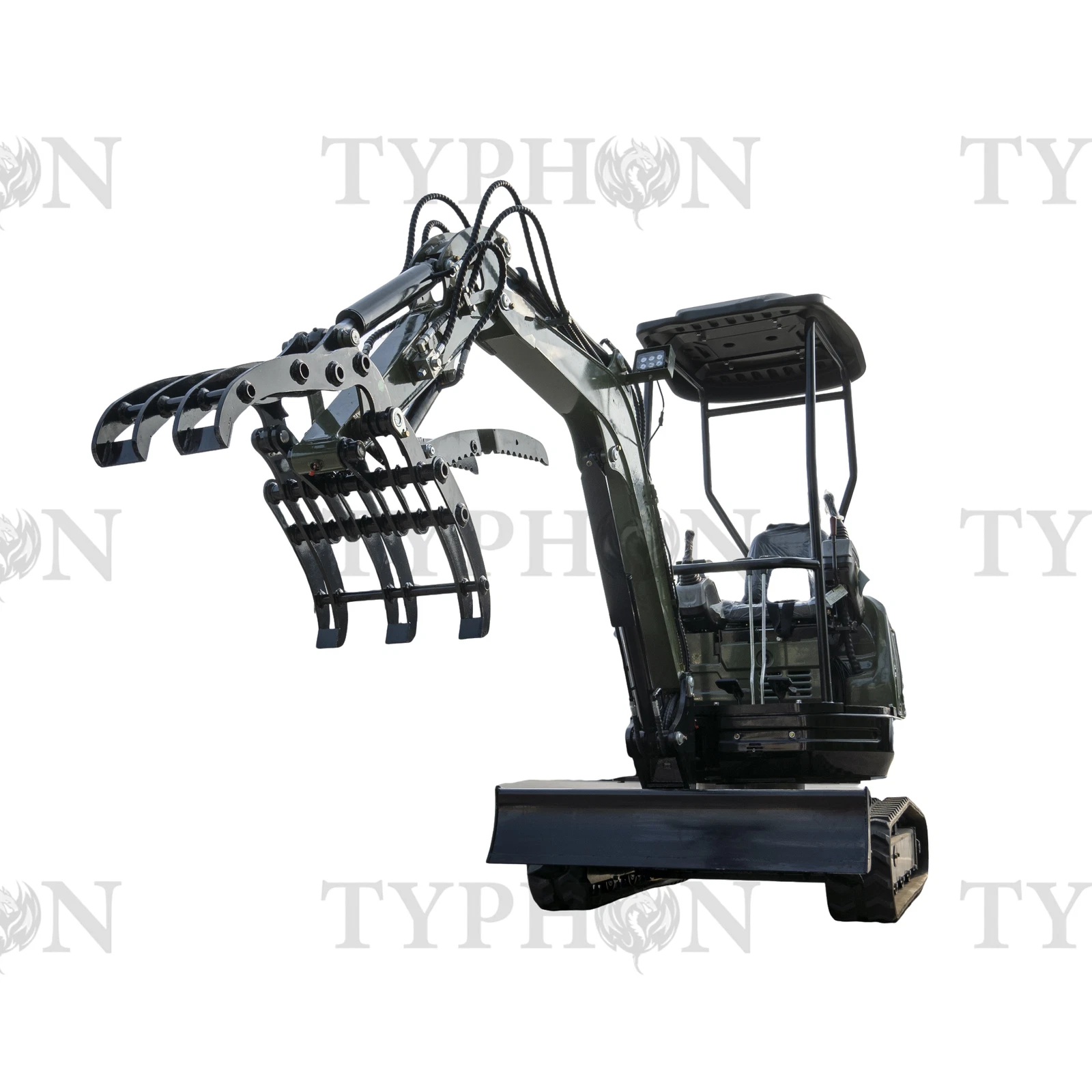 Mini Excavator Compact Grapple