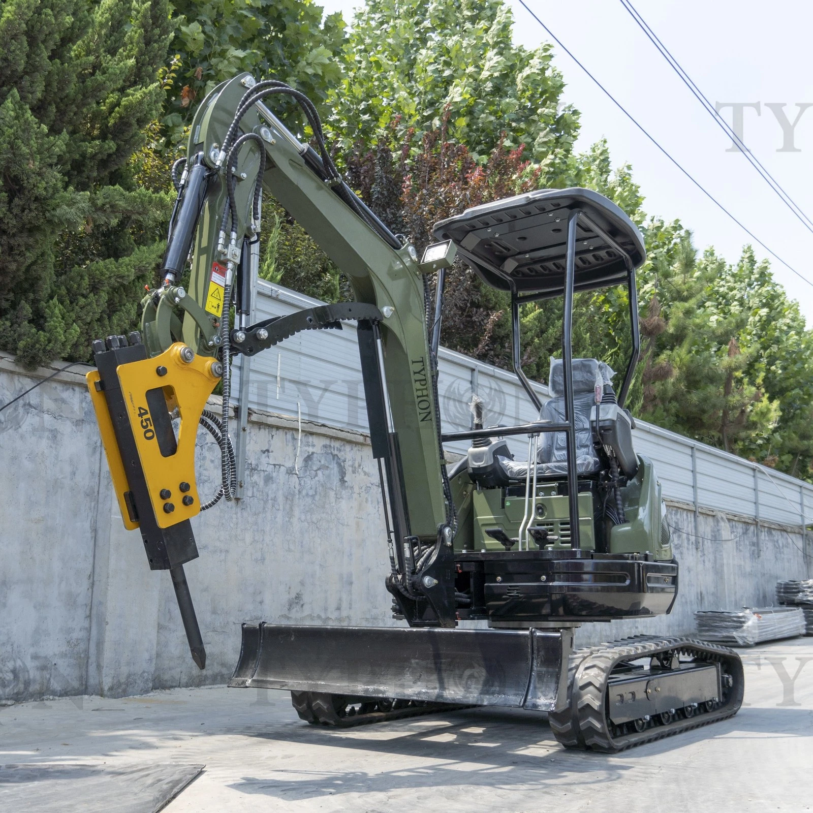 Mini Excavator Hydraulic Hammer - Image 2