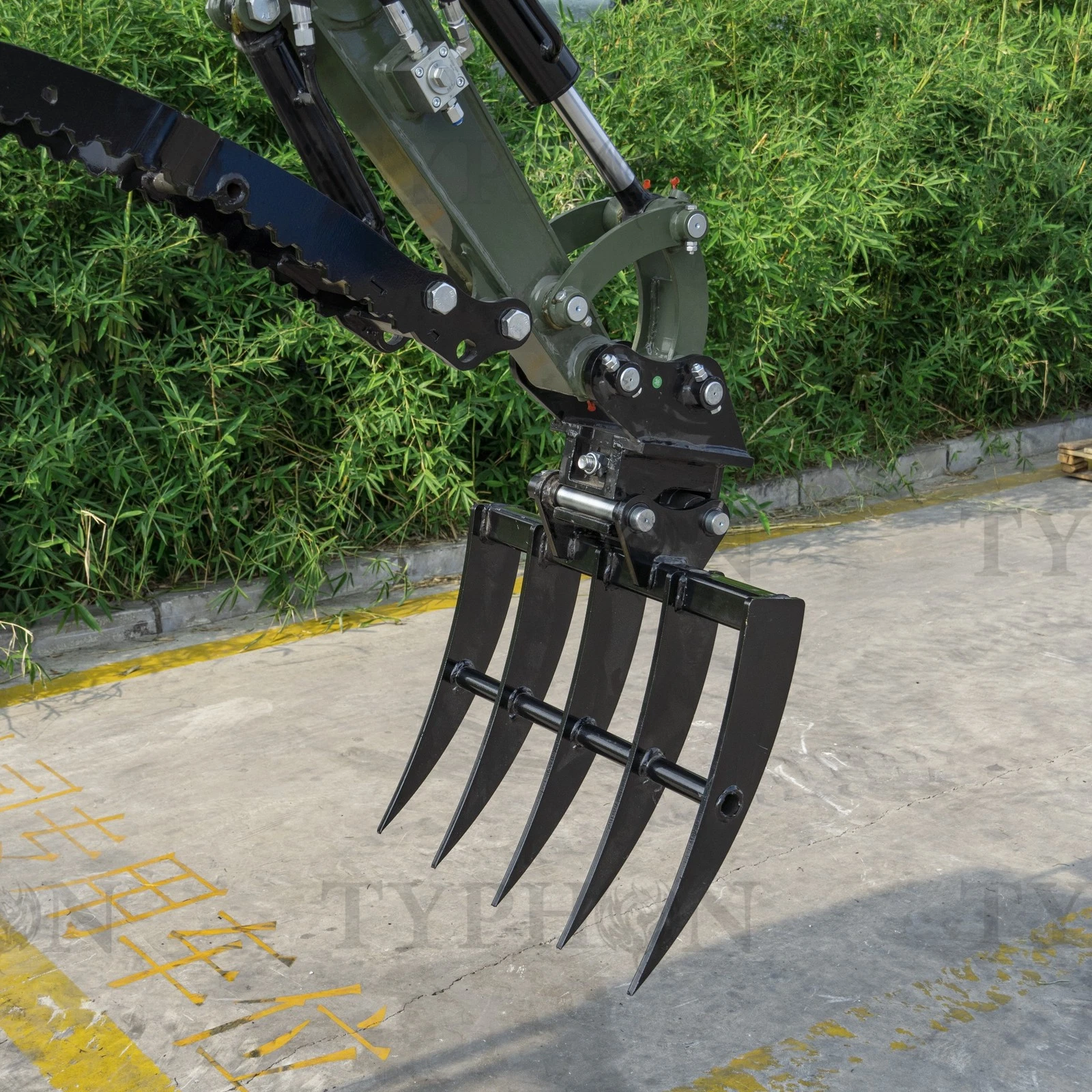 Mini Excavator Compact Rake Attachment – image 10