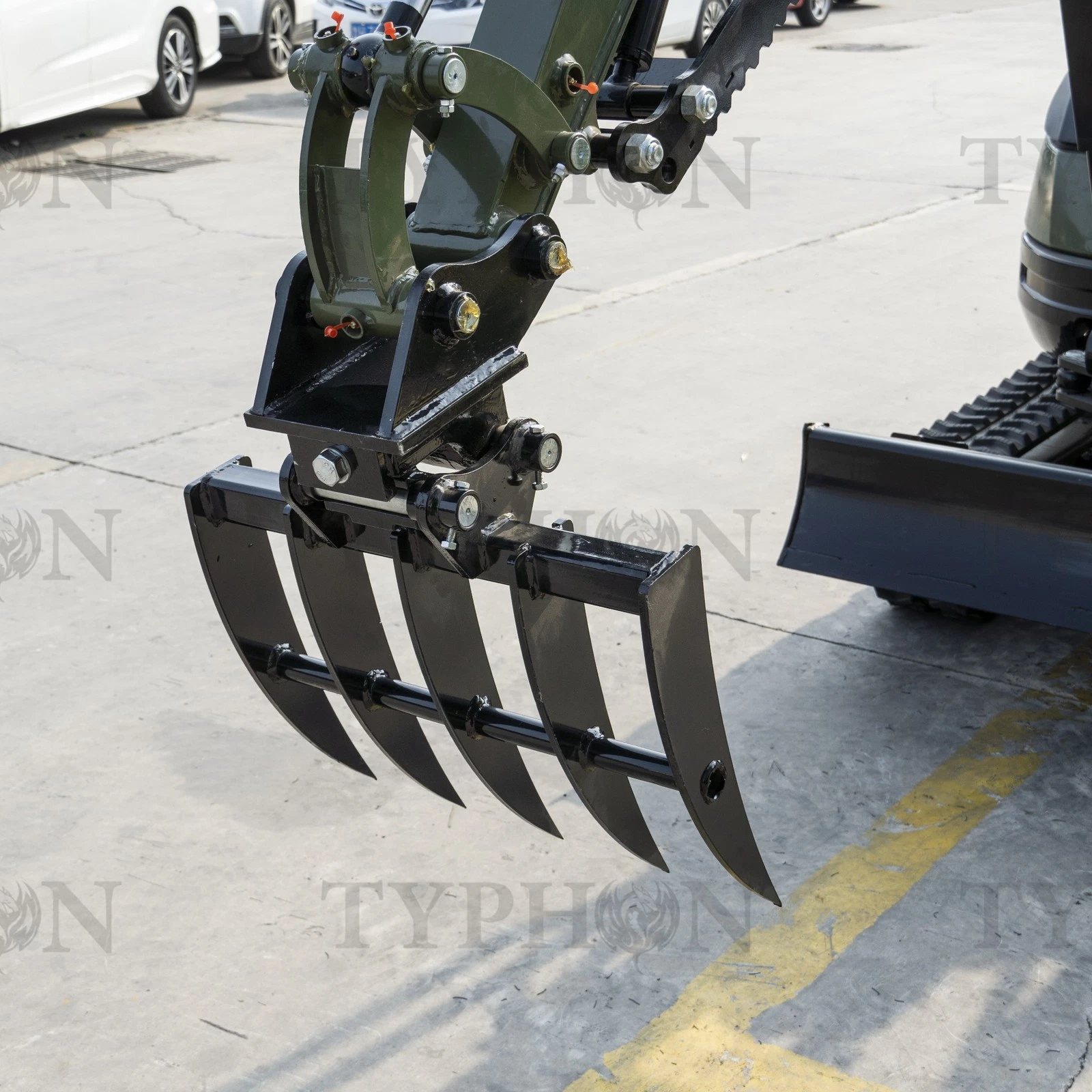 Mini Excavator Compact Rake Attachment – image 8