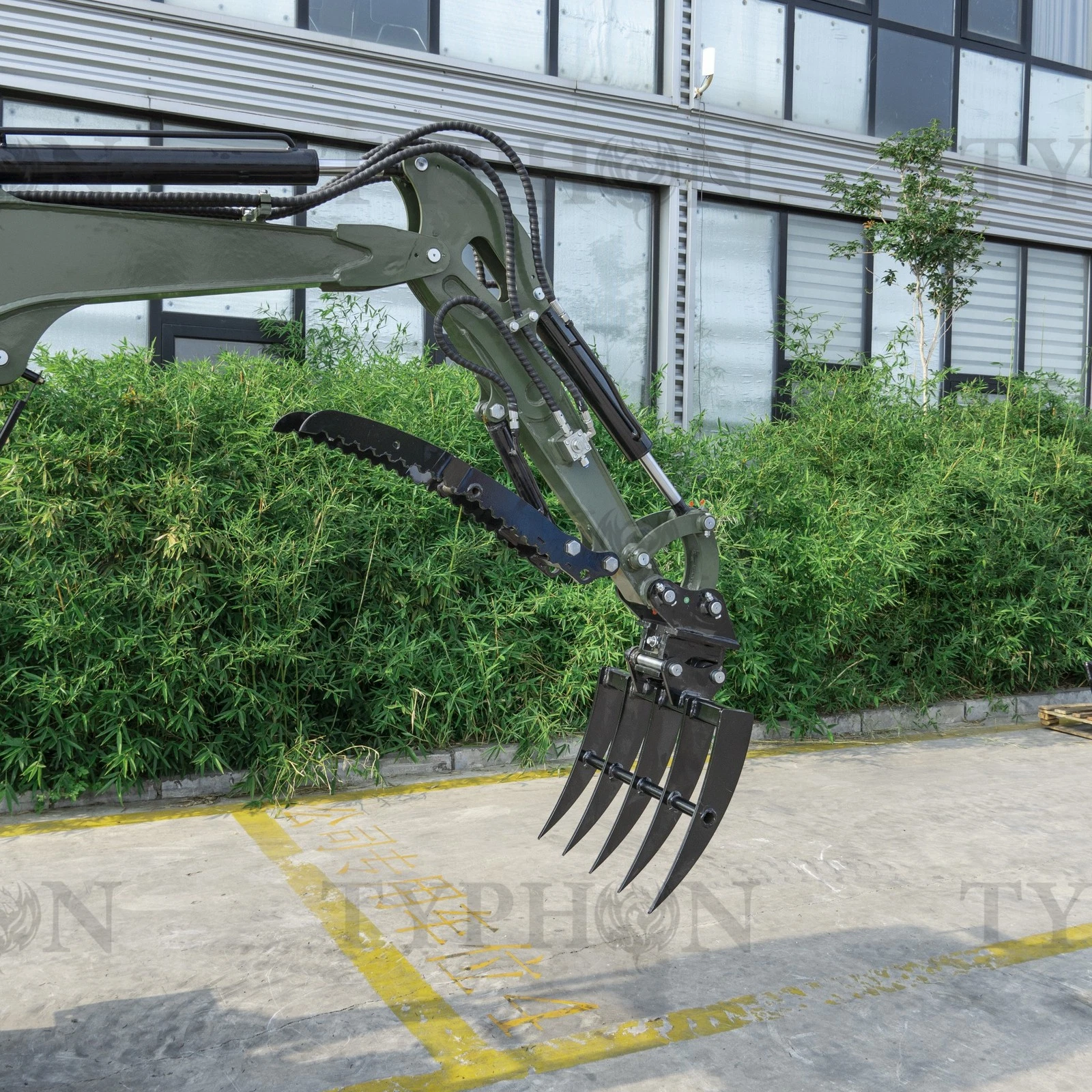 Mini Excavator Compact Rake Attachment – image 7
