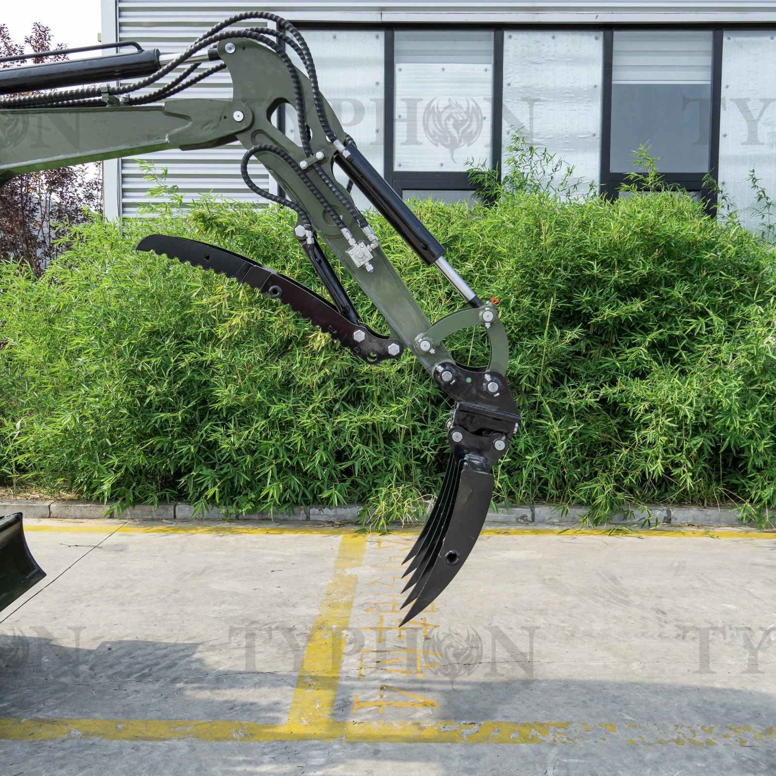 Mini Excavator Compact Rake Attachment – image 6