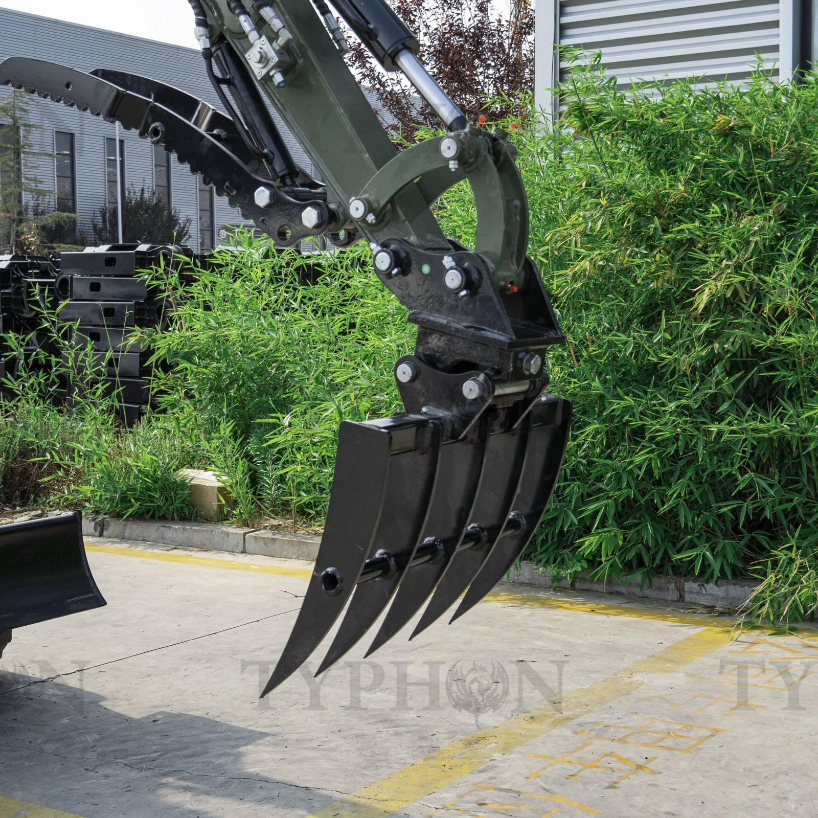 Mini Excavator Compact Rake Attachment – image 3