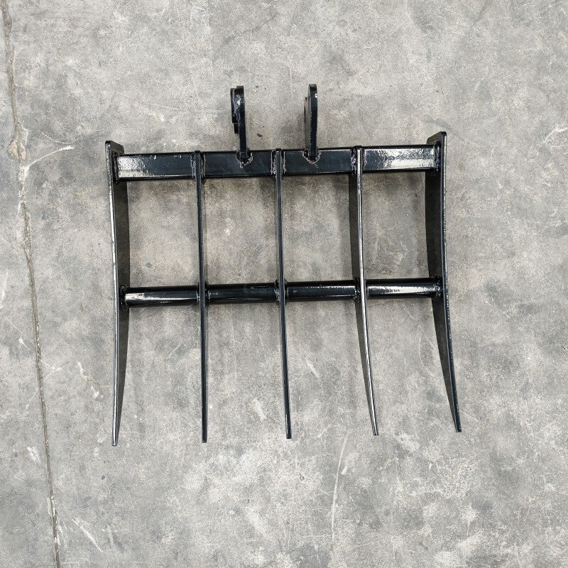 Mini Excavator Rake Attachment
