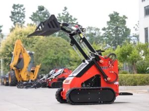 Skid Steer Rock Bucket Attachment