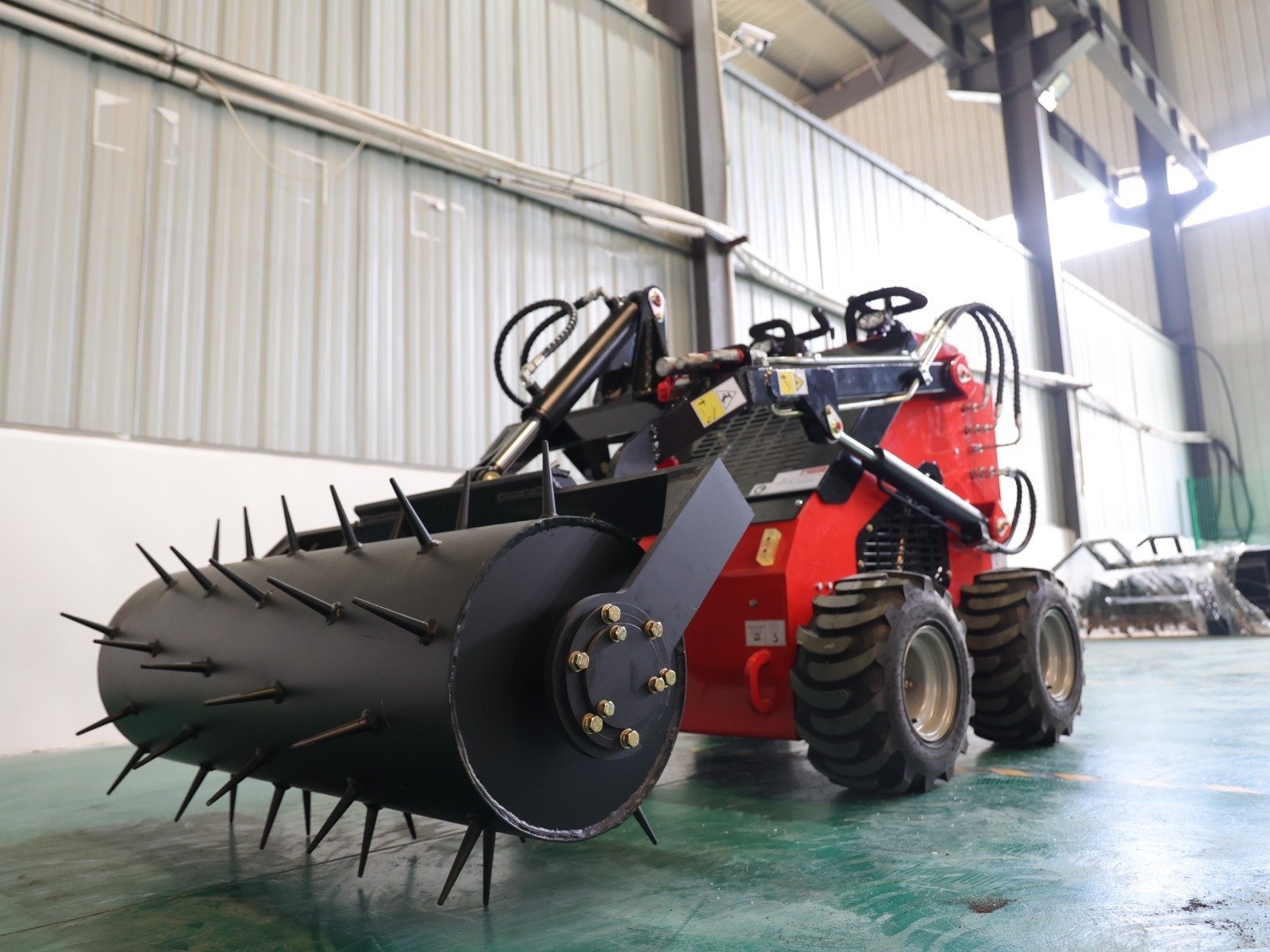 Skid Steer Lawn Scarifier Attachment – image 3