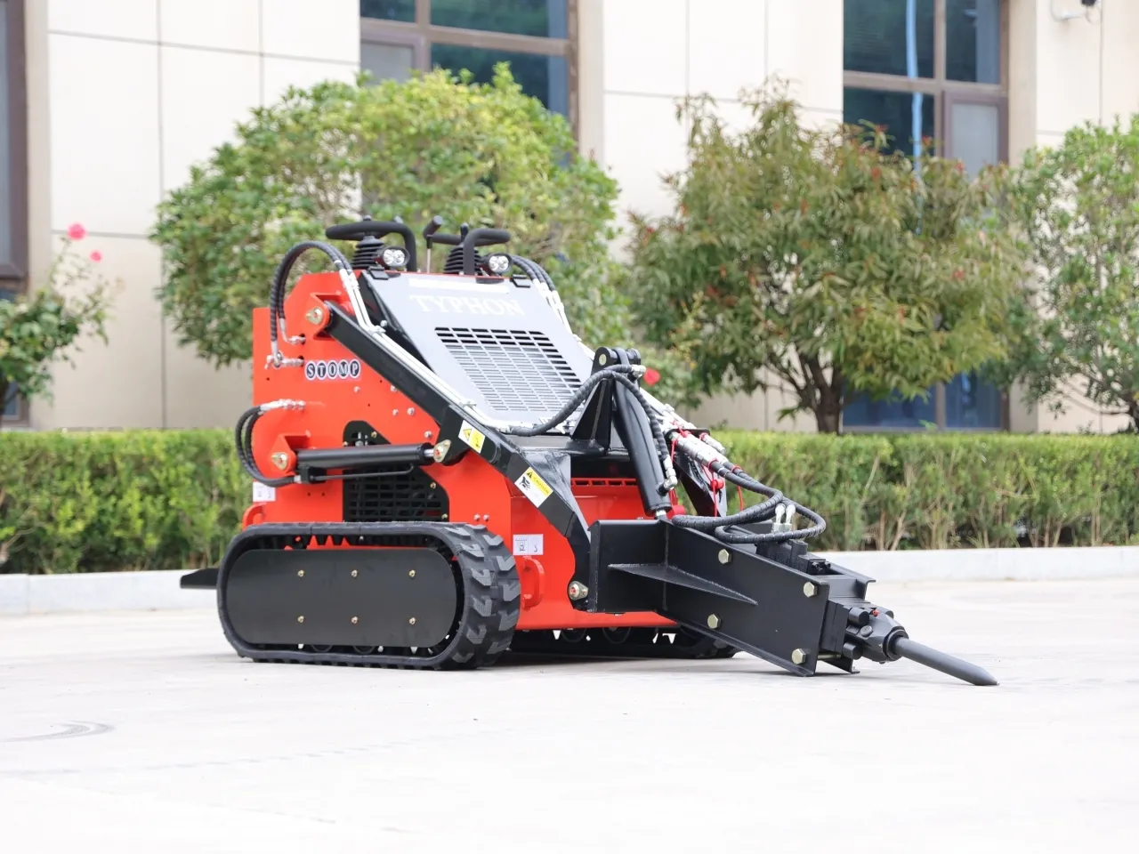 Skid Steer Hydraulic Hammer Attachment – image 2
