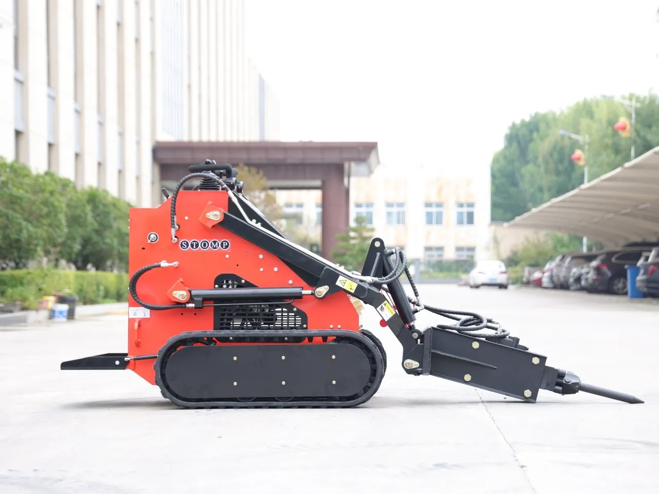 Skid Steer Hydraulic Hammer Attachment – image 4