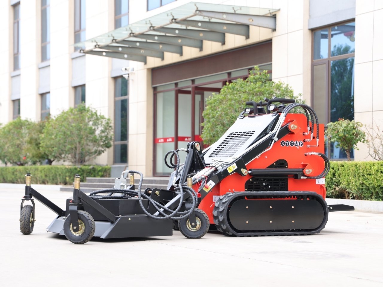 Skid Steer Lawn Mower Attachment – image 4