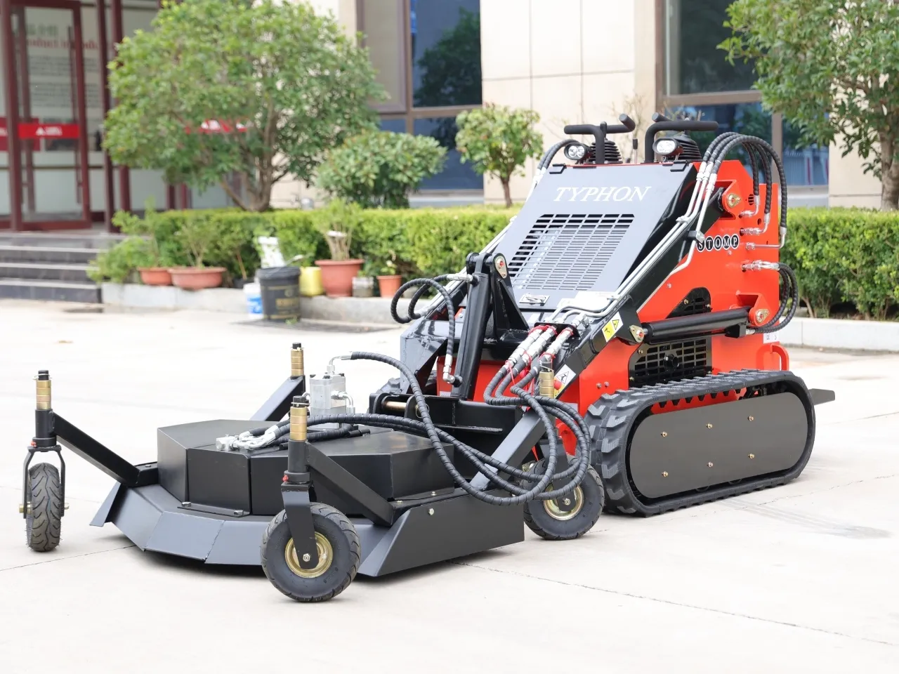 Skid Steer Lawn Mower Attachment – image 7