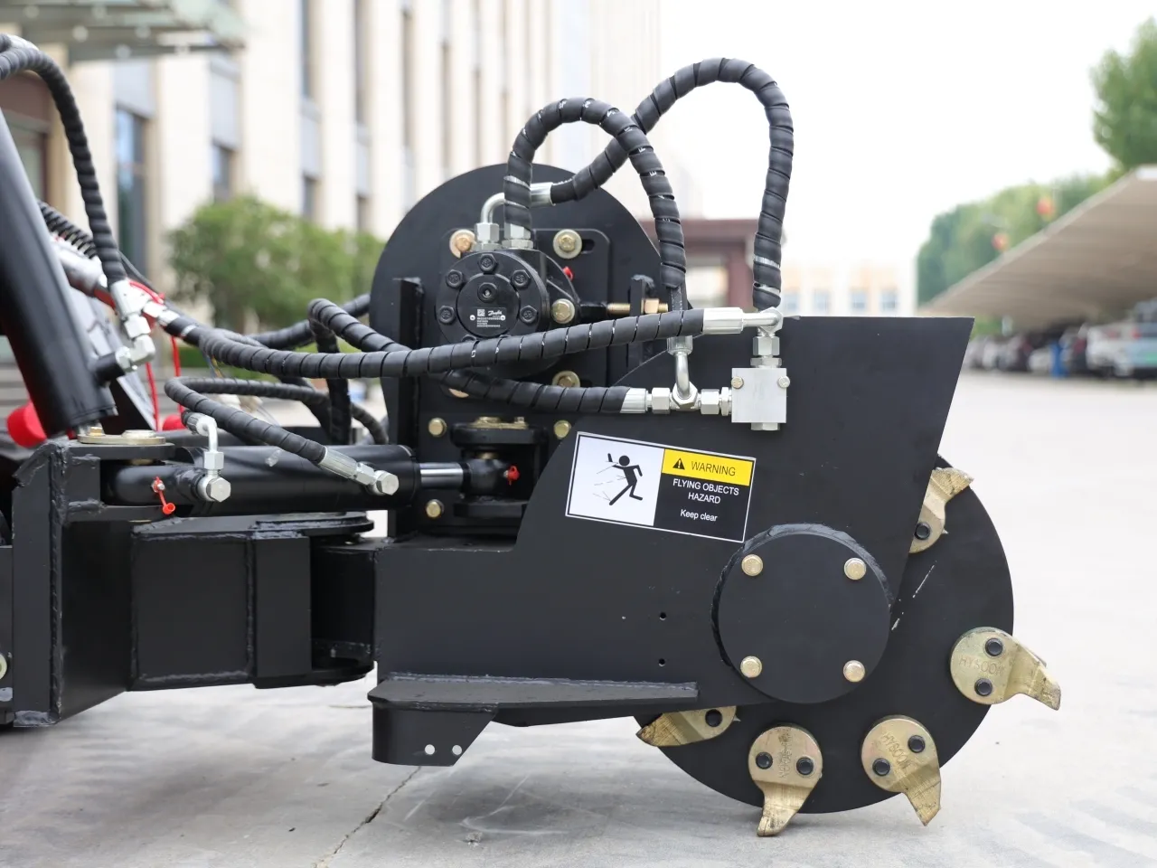 Skid Steer Stump Grinder Attachment – image 5