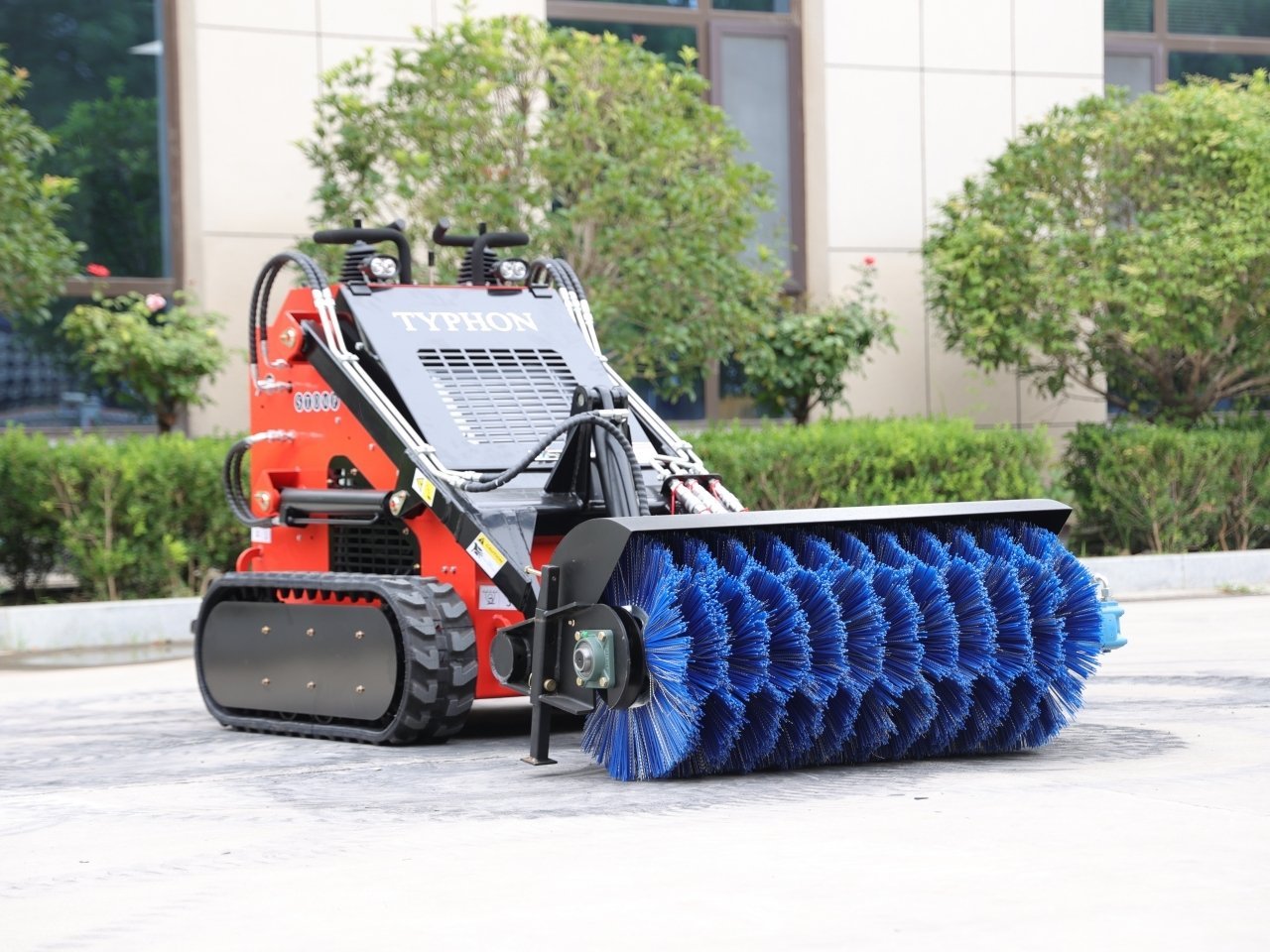 Skid Steer Sweeper Broom Attachment – image 3