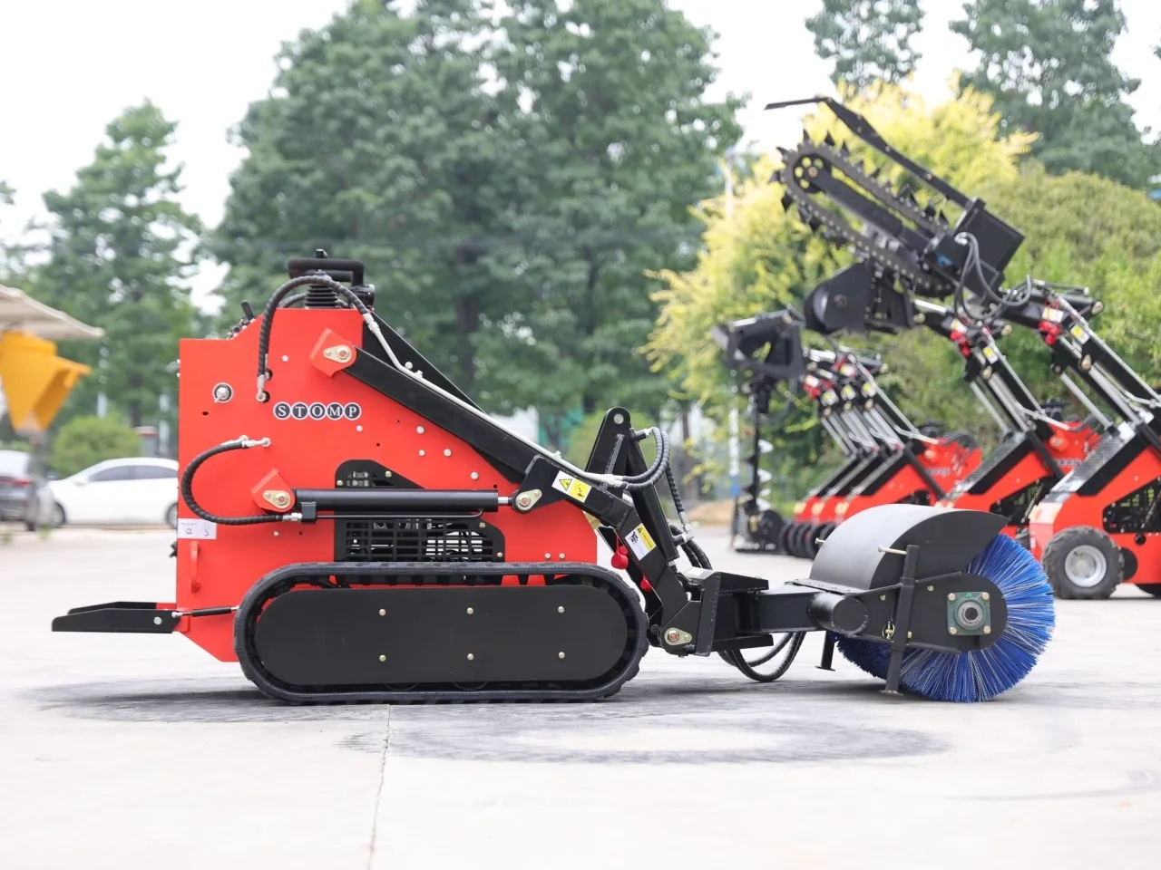Skid Steer Sweeper Broom Attachment – image 5