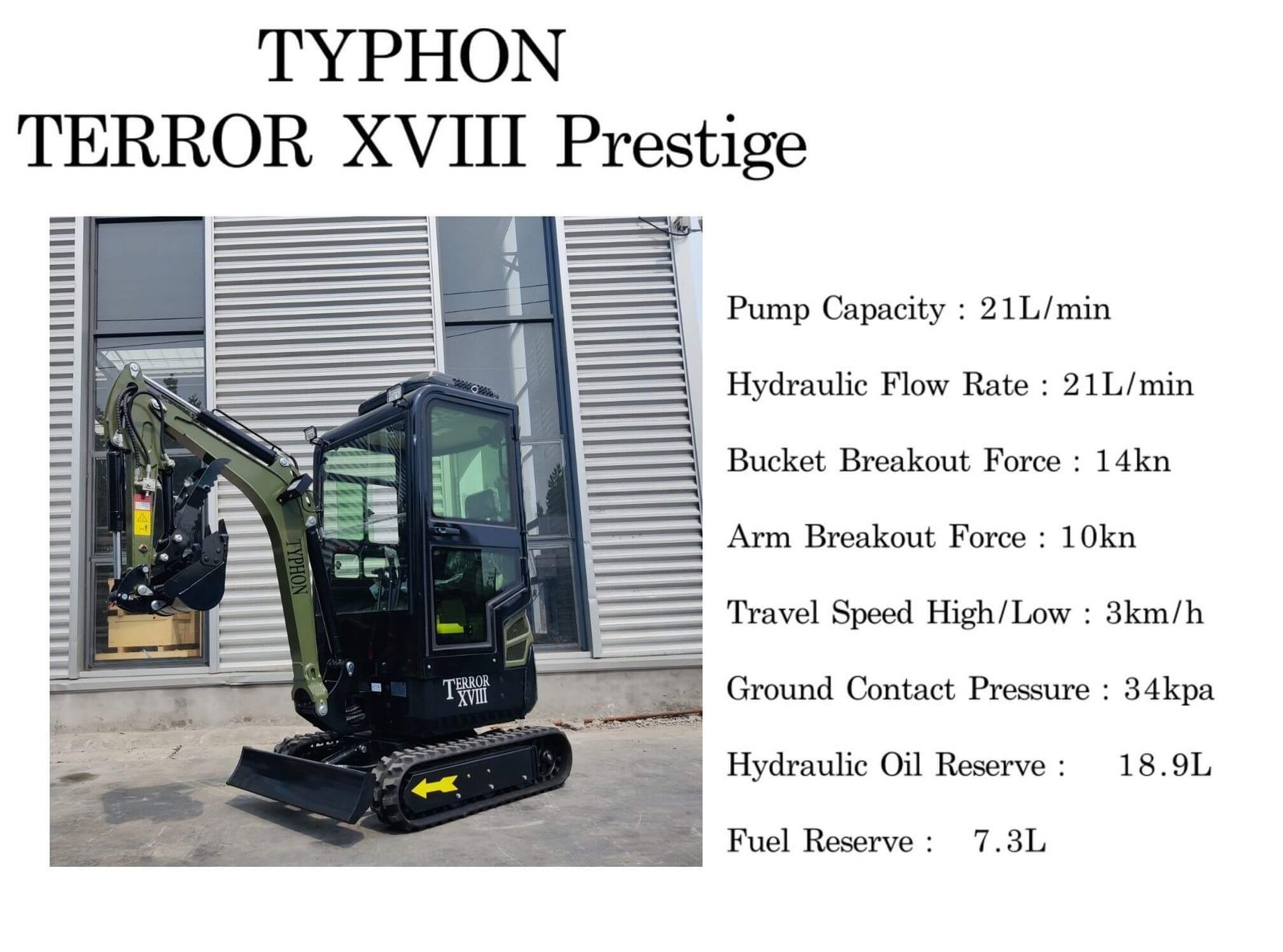 TYPHON TERROR XVIII Prestige Green – image 8