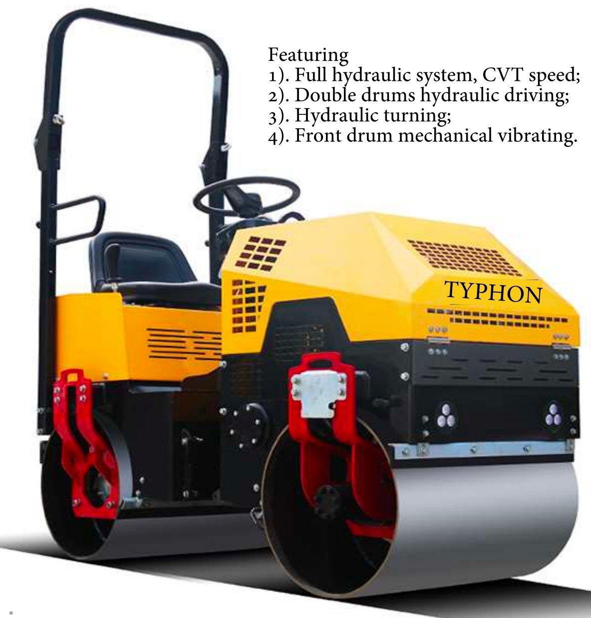 TYPHON FURY 1 Ton Asphalt Roller – image 2
