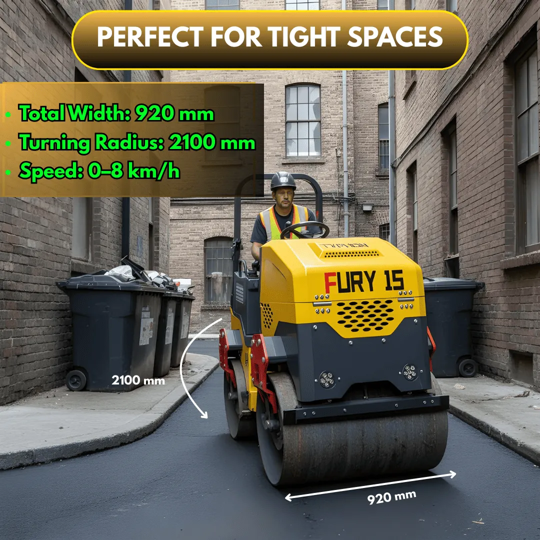 TYPHON FURY 15 1.5 Ton Road Roller – image 13