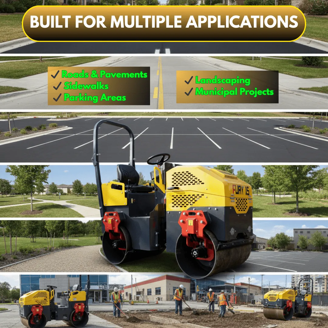 TYPHON FURY 15 1.5 Ton Road Roller – image 10