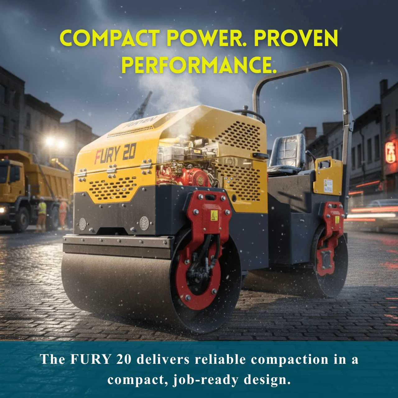 TYPHON FURY 20 2 Ton Road Roller – image 14