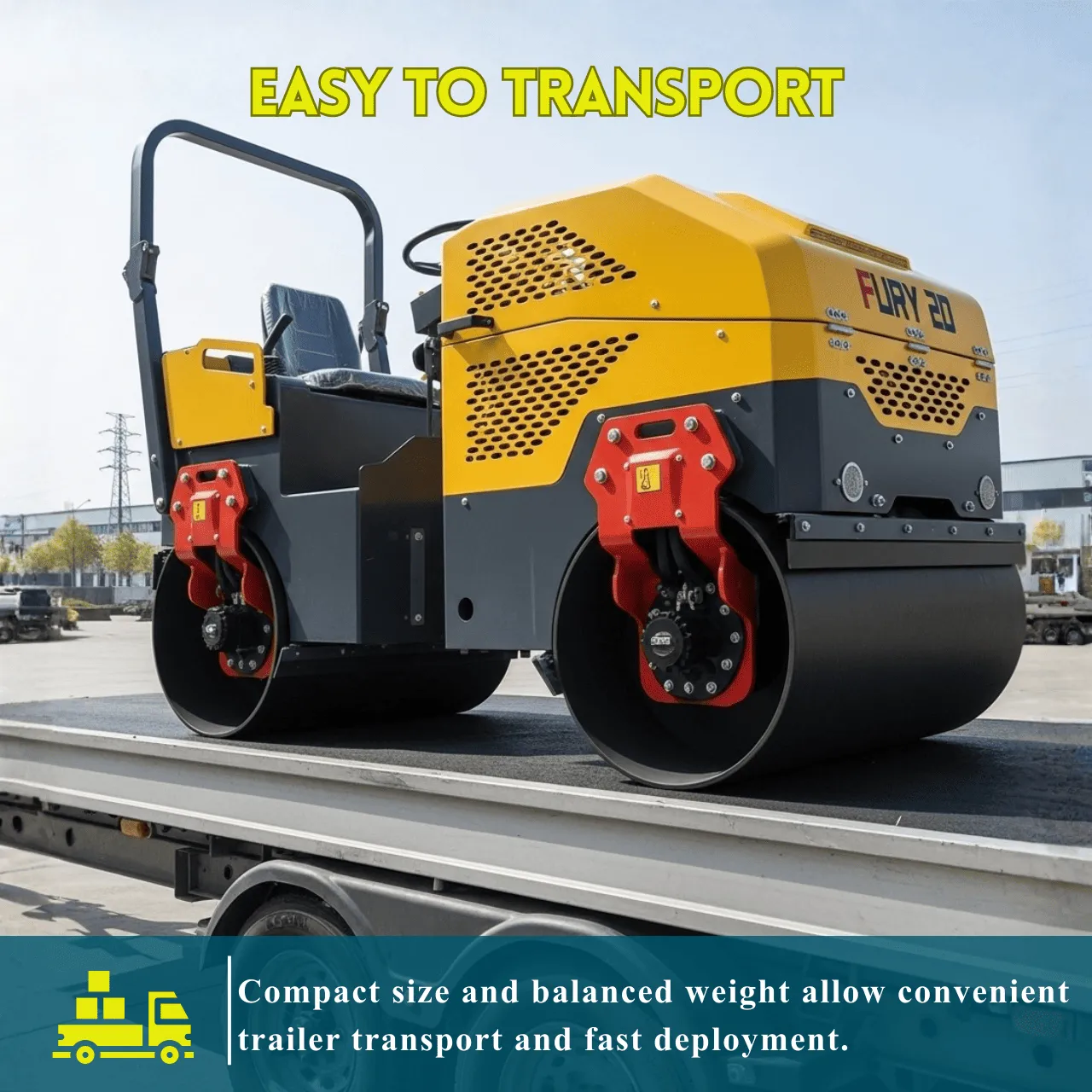 TYPHON FURY 20 2 Ton Road Roller – image 18