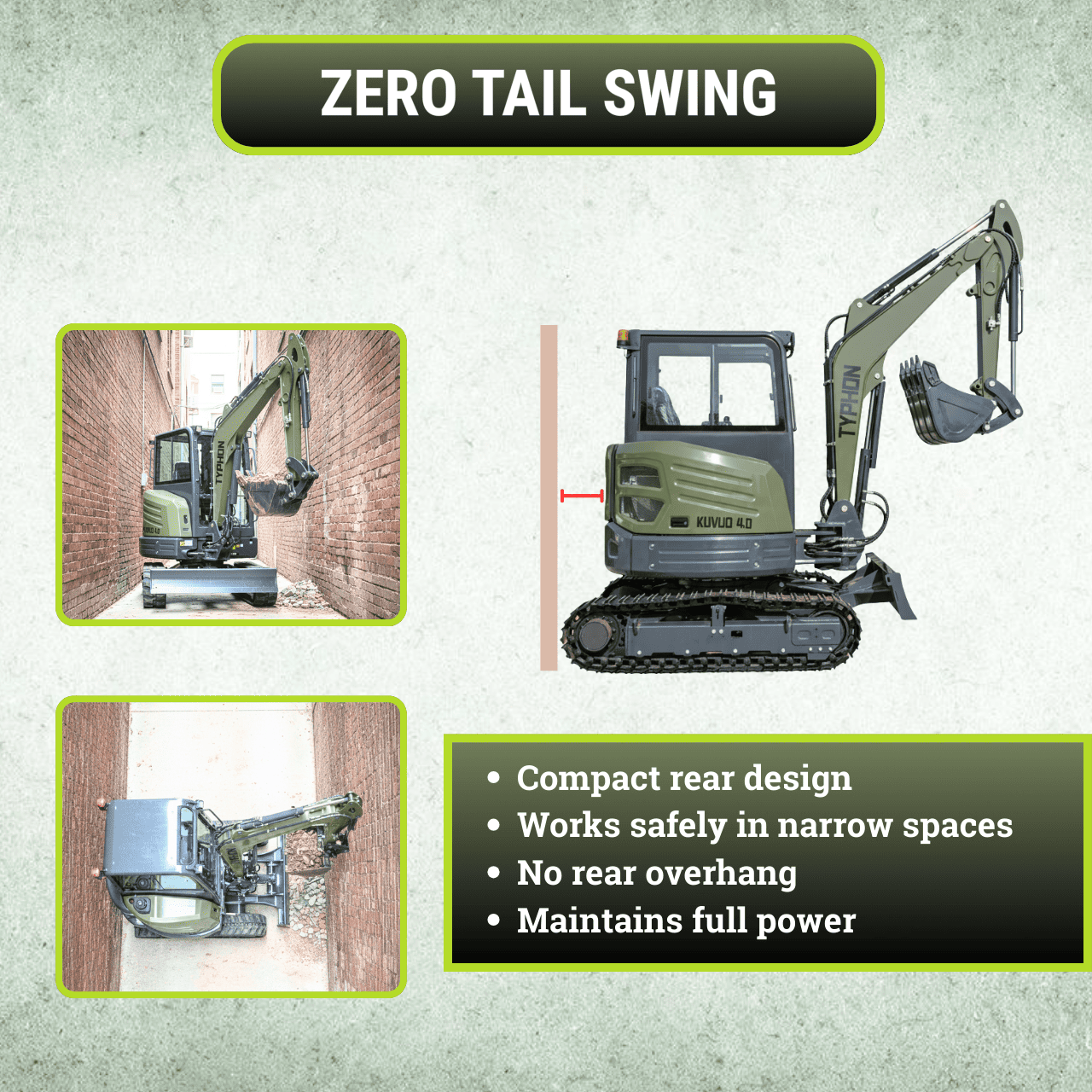 TYPHON KUVUO 4 Ton Cabin Excavator – image 14
