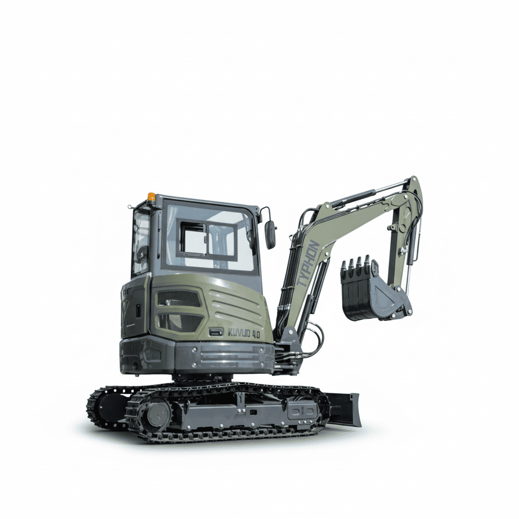 TYPHON KUVUO 4 Ton Cabin Excavator – image 6