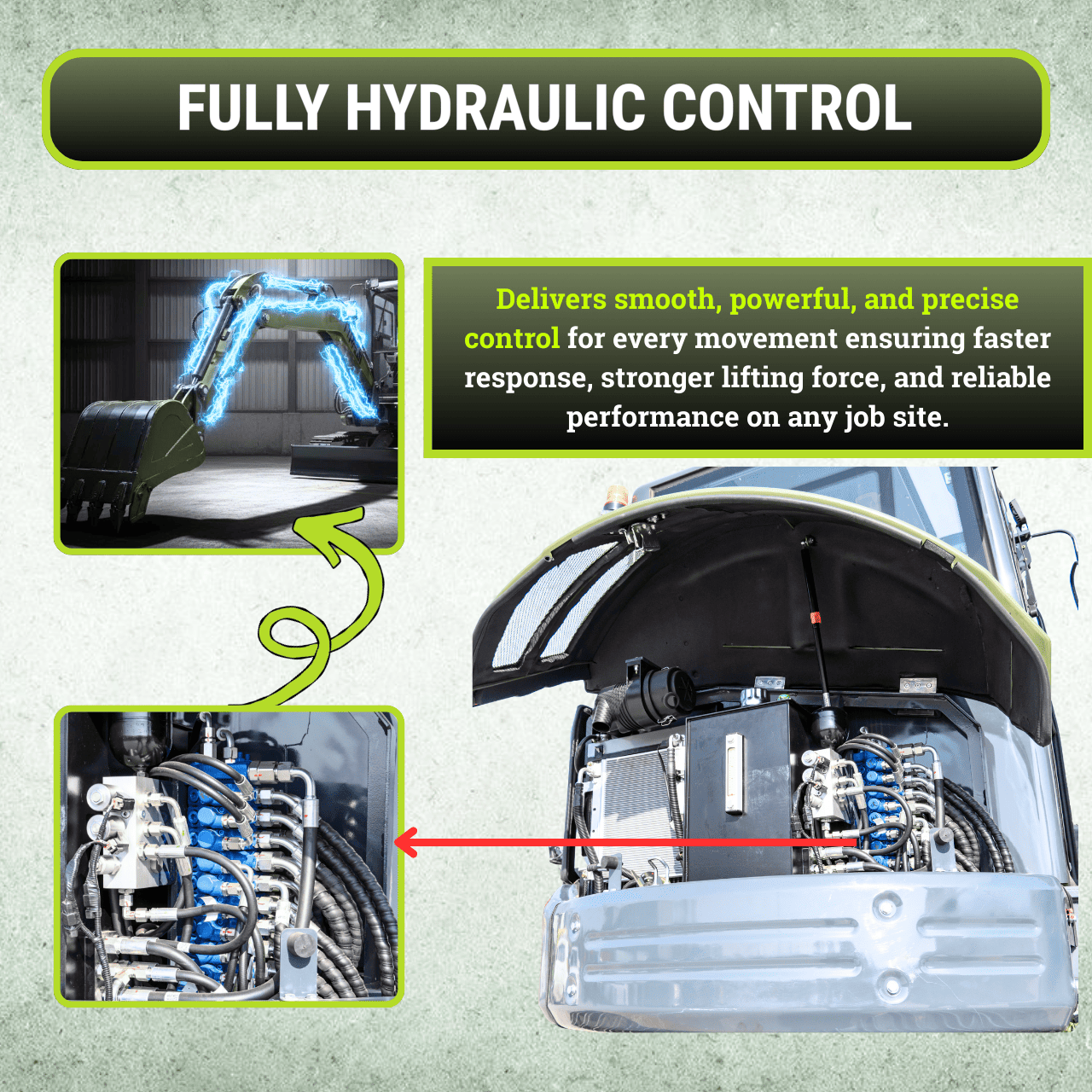 TYPHON KUVUO 4 Ton Cabin Excavator – image 19