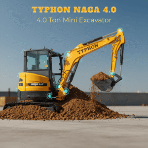 TYPHON NAGA 4 Ton Cabin Excavator