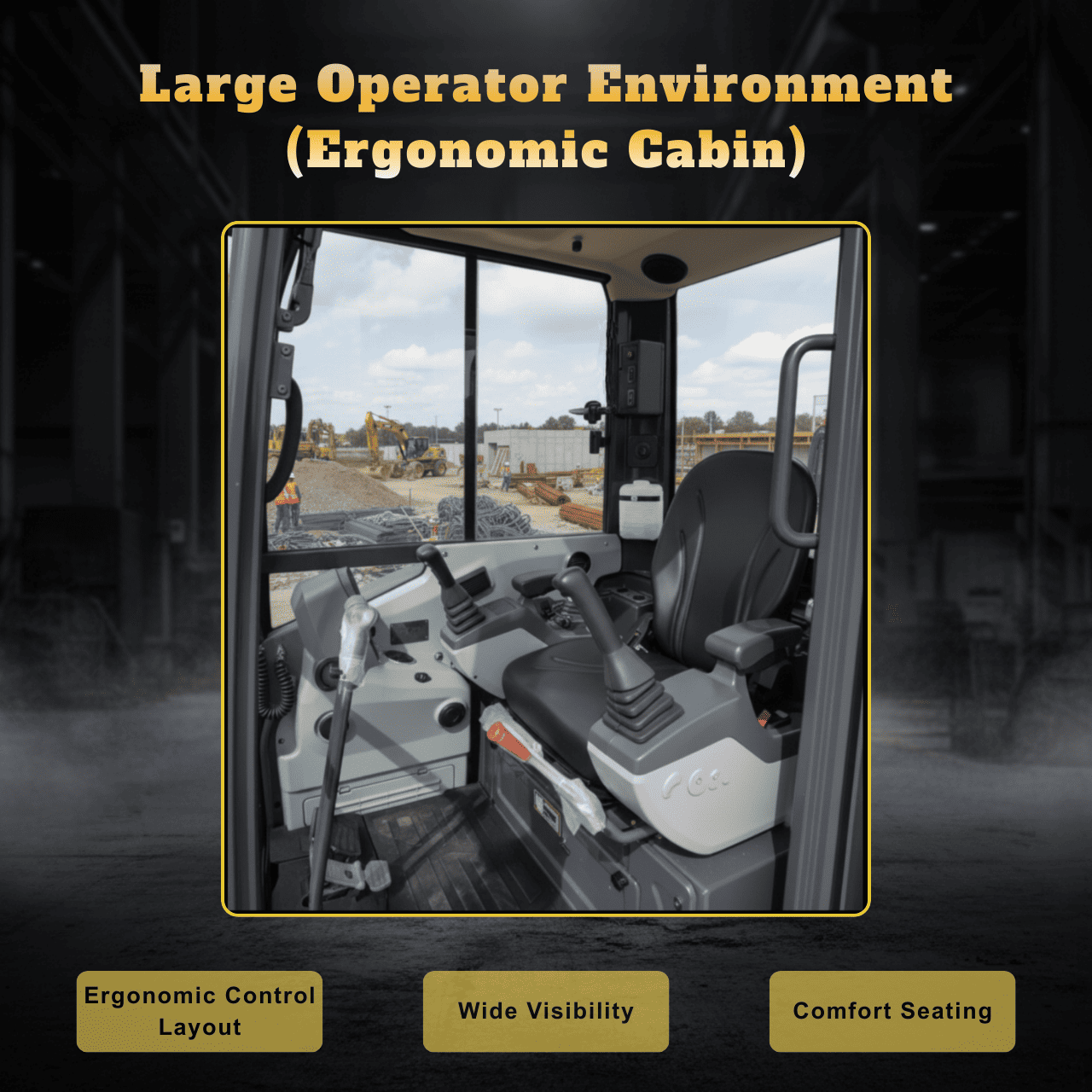 TYPHON NAGA 4 Ton Cabin Excavator – image 10