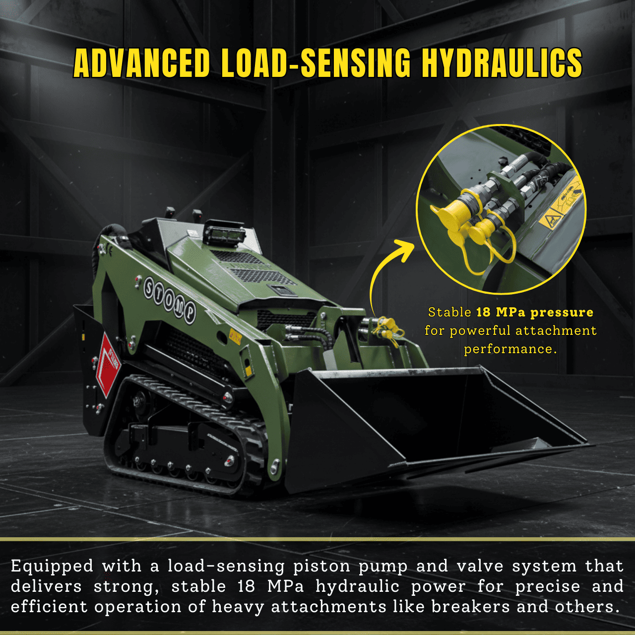 TYPHON STOMP V1000 Diesel Skid Steer – image 5