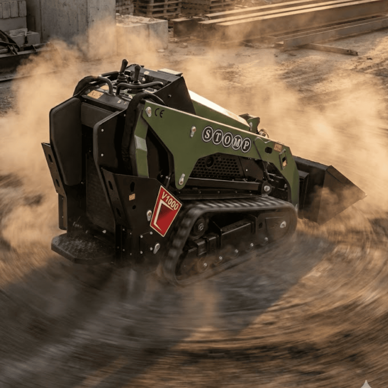 TYPHON STOMP V1000 Diesel Skid Steer – image 13