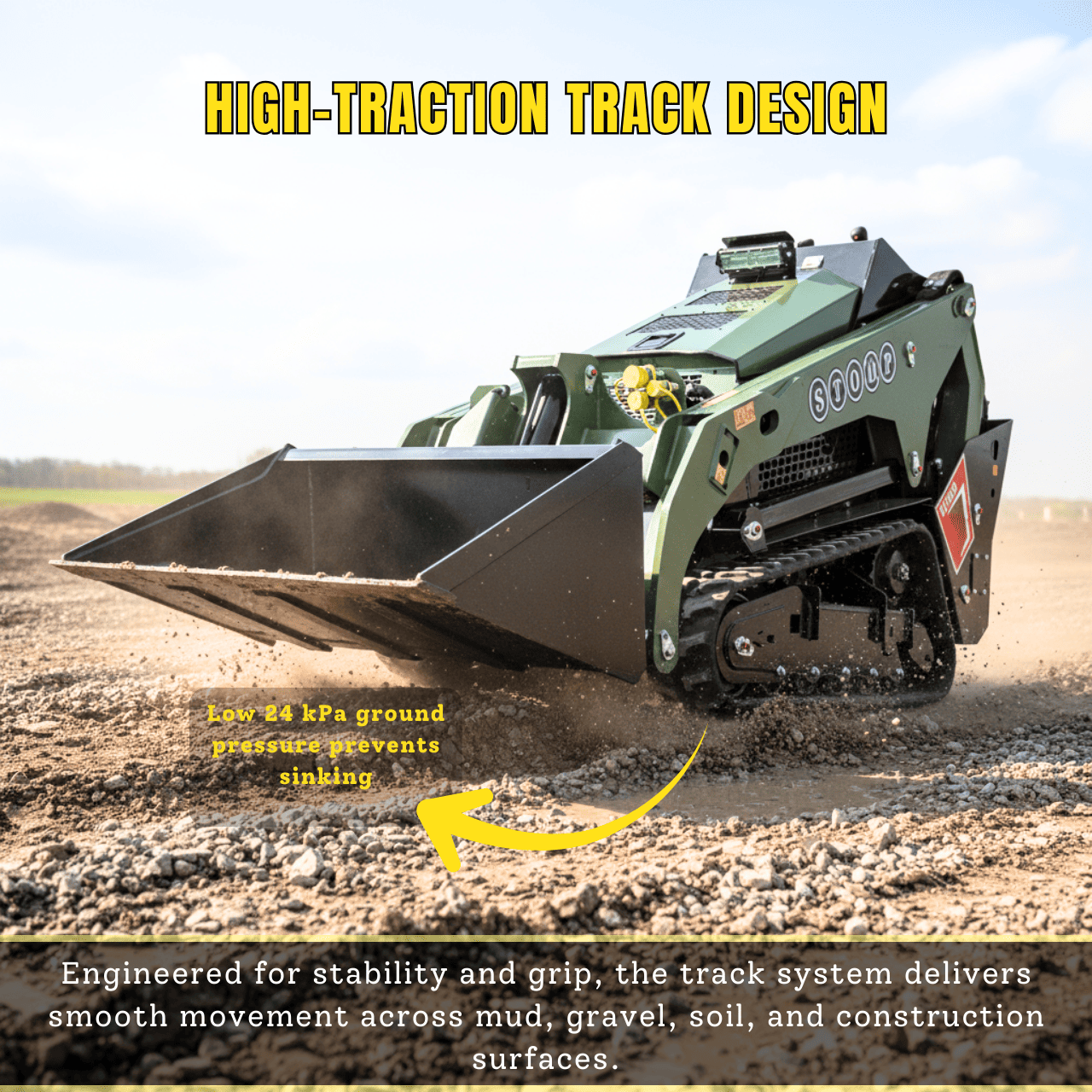TYPHON STOMP V1000 Diesel Skid Steer – image 19