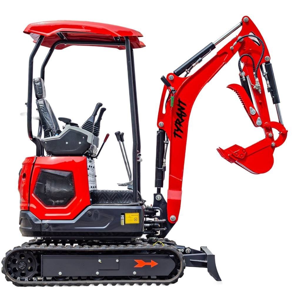 TYRANT 17 Kubota Mini Excavator – image 13