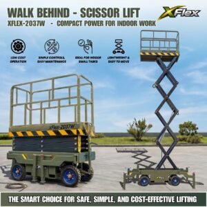 TYPHON XFLEX-2037W Walk Behind Scissor Lift