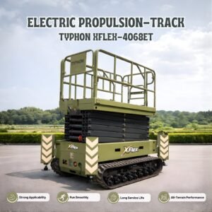 TYPHON XFLEX-4068ET Electric Tracked Scissor Lift