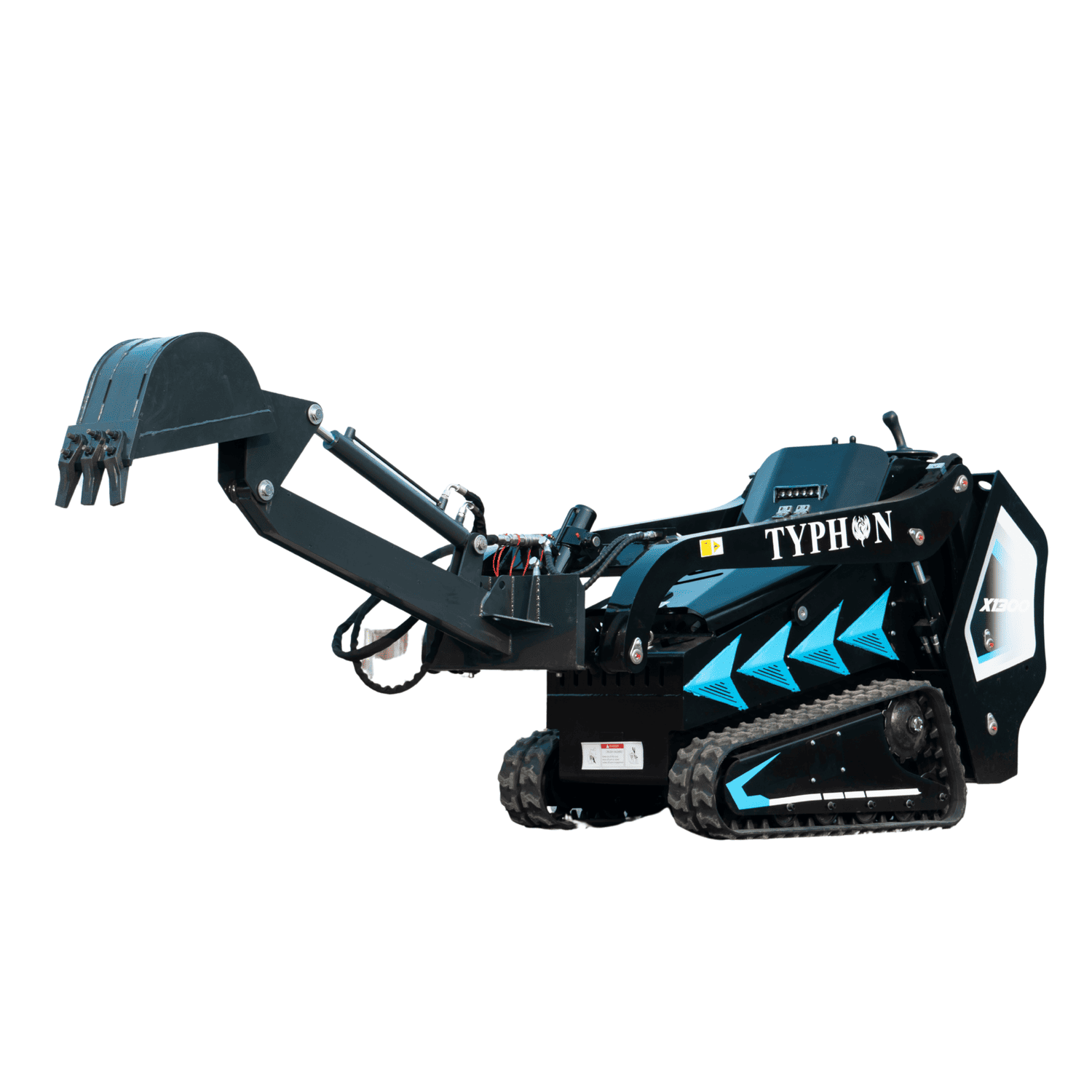 TYPHON Digger Attachment for Mini Skid Steer STOMP X1300 & STOMP 509 – image 2