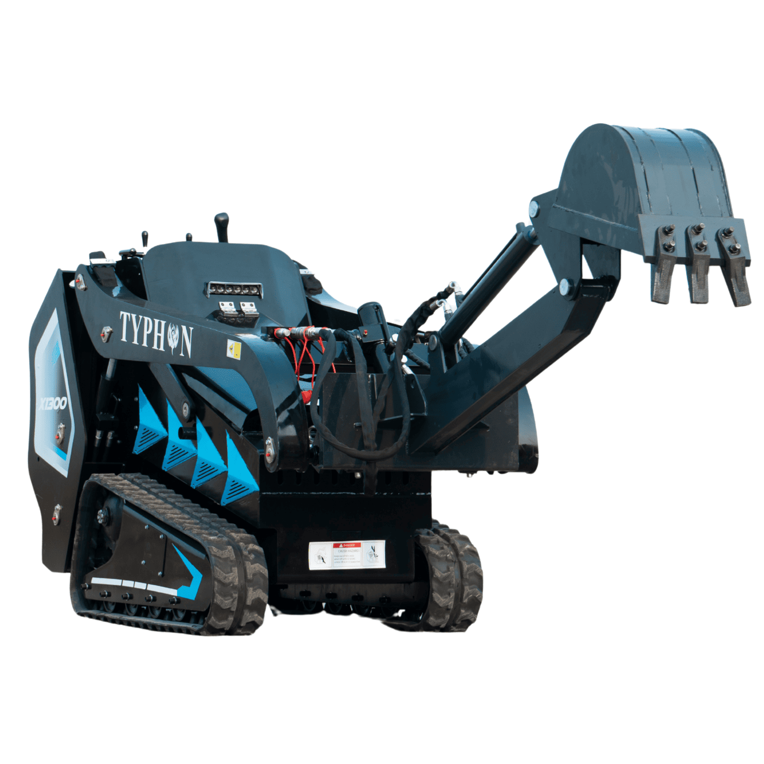 TYPHON Digger Attachment for Mini Skid Steer STOMP X1300 & STOMP 509 – image 6