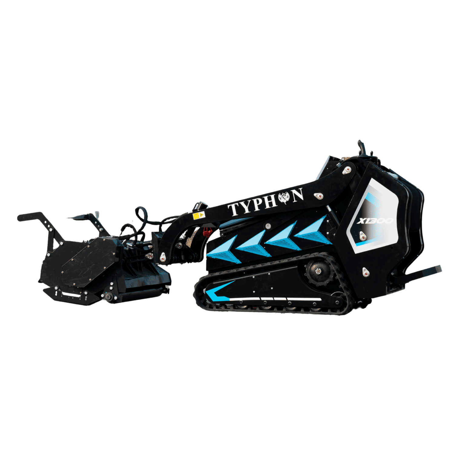 New TYPHON STOMP X1300 & STOMP 509 Mini Skid Steer Forestry Mulcher Attachment – image 9