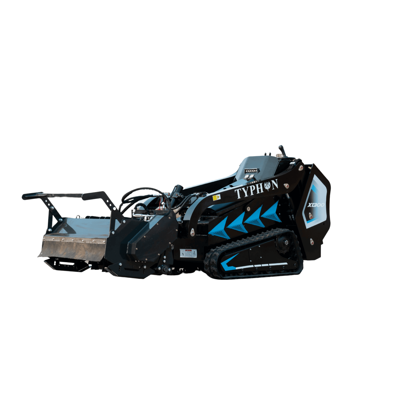 New TYPHON STOMP X1300 & STOMP 509 Mini Skid Steer Forestry Mulcher Attachment – image 6