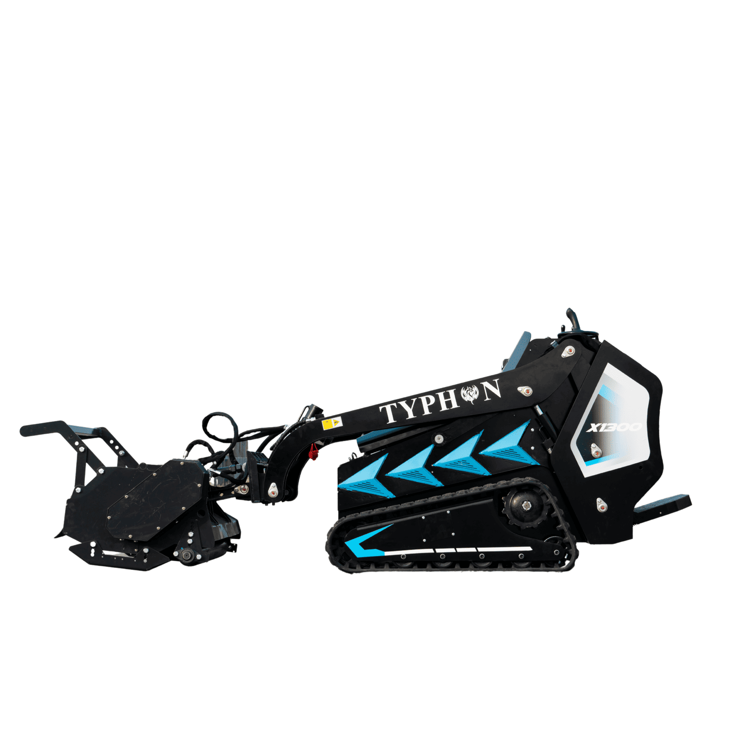 New TYPHON STOMP X1300 & STOMP 509 Mini Skid Steer Forestry Mulcher Attachment – image 7