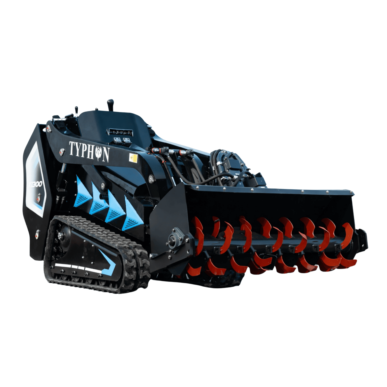 Mini Skid Steer Rotary Tiller Attachment for TYPHON STOMP X1300/TYPHON STOMP 509 – image 2