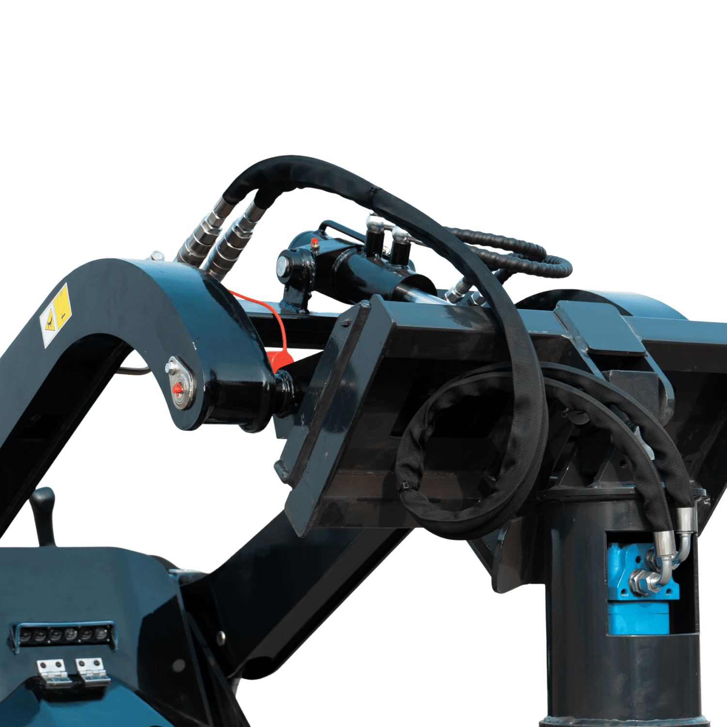TYPHON STOMP X1300 & STOMP 509 Mini Skid Steer Auger Attachment 200mm Hydraulic – image 2