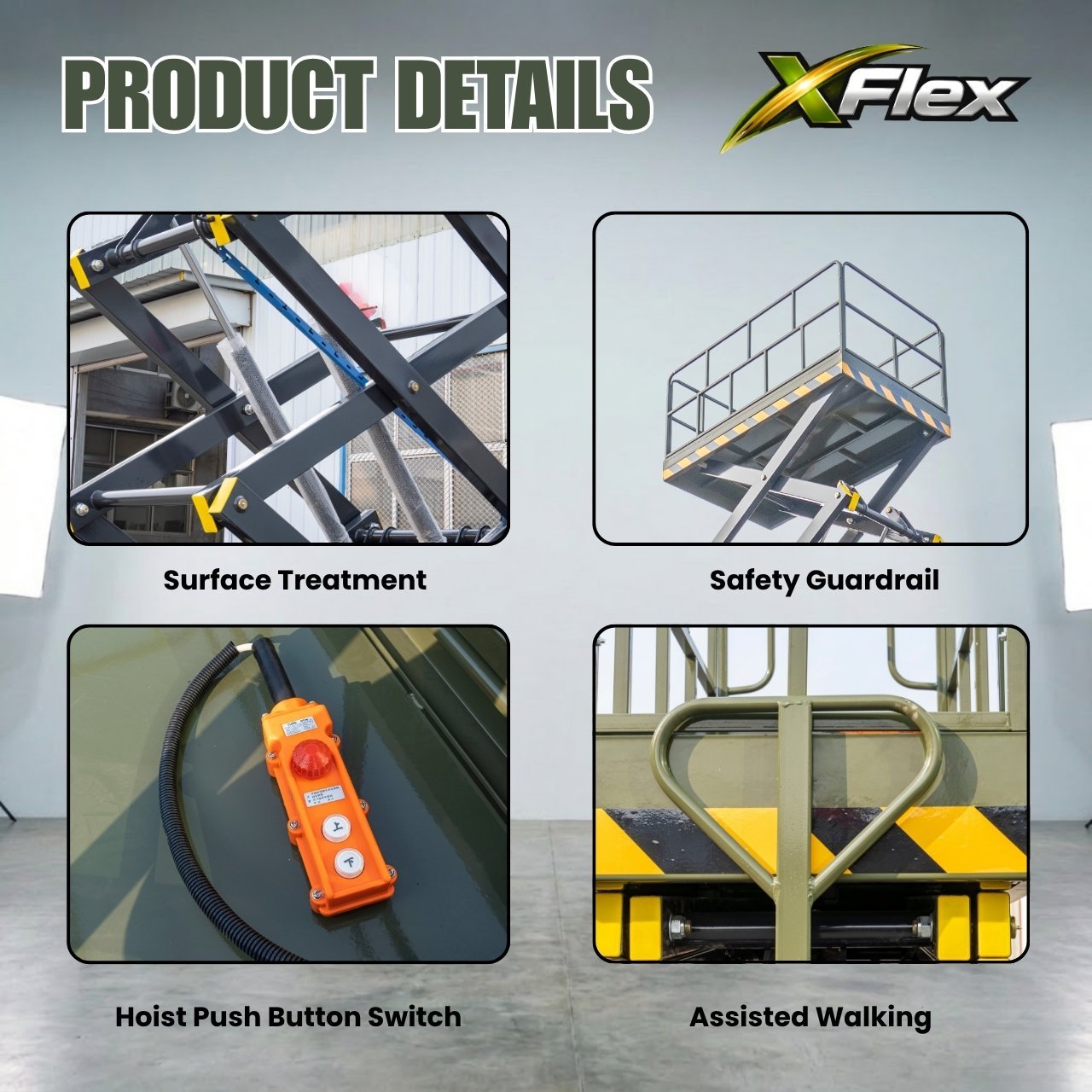 TYPHON XFLEX-4065W Walk-Behind Scissor Lift - Image 13