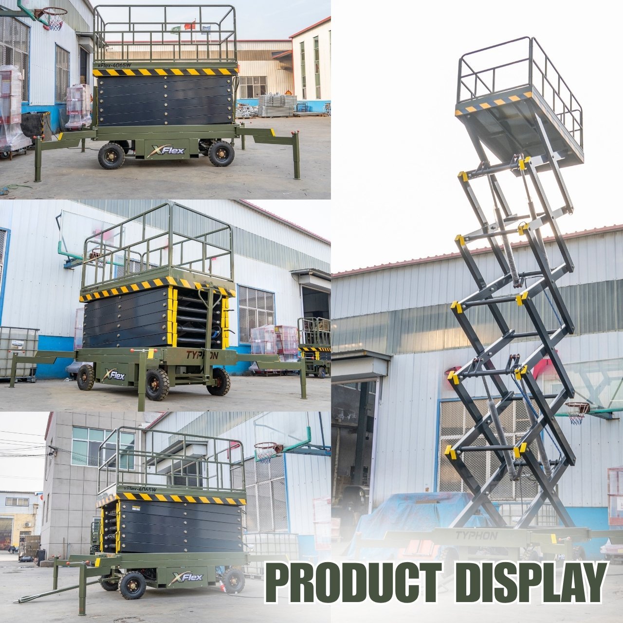 TYPHON XFLEX-4065W Walk-Behind Scissor Lift - Image 8